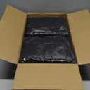 HolidayIdeas Cocktail Table Covers, 6 Pack - Fitted Stretch Spandex High Top Table Cloths Square Corners (Black, Fit for 30"-32" Diameter x 43" Height Tables)