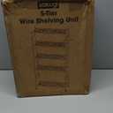 Storage Shelves - 5 Tier Shelf Organizer, Heavy Duty Garage Shelving Unit with Leveling Feet, Stable Metal Shelves Organizer for Pantry, Kitchen and Closet, 33.0" W x 12.6" D x 72.0" H, White