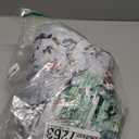 Horaldaily 4PCS Christmas Dining Chair Covers, Blue Snowman Stretch Removable Washable Slipcover Chair Protector for Dining Room Home Decor (Black)