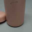 8 oz Water Bottles Made of 304 Stainless Steel, Small Water Bottles Double Wall Vacuum Insulation for Hot&Cold Drinks, Water Bottle Purse with Carry Handle - 100% Leakproof(Pink)