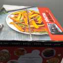 Gourmia Air Fryer Toaster Combo - 6-in-1 Multi-function Countertop Oven Adjustable Temperature & Timer, Fry Basket, Baking Pan, Oven Rack & Pullout Crumb Tray, Stainless Steel