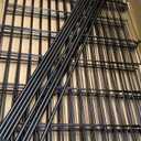 10 Panels No Dig Decorative Outdoor Garden Fence for Yard, 48 in(H) X 23.6 ft(L) Animal Barrier Fencing Rustproof Metal Wire Panel Border for Dog, Rabbits, and Patio Temporary Ground Stakes