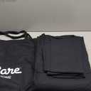 Bare Home Bed-in-A-Bag 7 Piece Comforter & Sheet Set - Queen - Goose Down Alternative - Ultra-Soft 1800 Premium - Bedding Set (Queen, Black/Black)