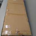 6 Panel Room Divider Short Folding Screen Divider,Double Sided Bamboo Panel Divider for Room Separation,Brown,47.2" H x 92.1" W