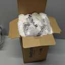 Bedsure GentleSoft White Throw Blanket for Couch - Soft Cozy Blankets for Women, Fluffy Fuzzy Fleece Throw for Girls, Birthday Gifts for Women Her, Room Home Boho Spring Decor, Off White, 50x60 Inches