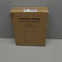 Tall Table Lamp with USB C+A Ports, Fully Stepless Dimmable Modern Minimalist Bedside Nightstand Lamp, Reading Desk Lamp for Bedroom, Living Room, Study Room, Office, 9W 3000K LED Bulb Included (Brown)