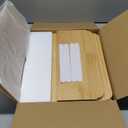 Wooden Toddler Step Stool for Kids - Non Slip 2 Step Stool with Handles for Bathroom Sink, Potty Training, Kitchen (14.96*12.52*12.6in)