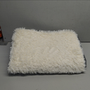 Soft Shag Runner Rug 2x6 for Bedroom, Fluffy Plush Throw Area Rug Non Slip for Bedside Dorm Hallways, Washable Long Runners for Couch Closet Nursery Living Room, Cream White