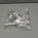 10 Pack Clear Doll Clothes Storage Bags with Hanging Rod & Hooks, Compatible with Labubu Clothes - PVC Transparent Organizer Set for Dolls, Space-Saving Wardrobe System