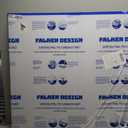 Falken Design Multiwall Polycarbonate Sheet, Greenhouse Cover Sheet, Clear, 3" x 5" x 8mm"