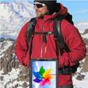 Case for Samsung Galaxy Tab S5e 10.5 2019 (SM-T720/T725/T727),Portable Heavy Duty Dropproof Protective Cover Case with 360 Rotating Stand,Handle & Shoulder Strap,Stylus Pen (New Black)