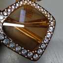 70s Women Disco Accessories, Disco Costume Jewelry Set Include Sequin Scarf Headband Diamond Bracelet Earring Glasses (Gold)