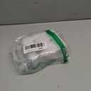 Frebeauty Small Jewelry Tray Set,Velvet Ring Organizer,Stackable Jewelry Organizer Tray,Mini Jewelry Drawer Organizer,4.92 x 3.74 x 0.9 Inches,7 Slots Ring Tray for Women(Set 2,Beige)