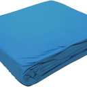 Swimline 24 Feet Solid Round Above Ground Swimming Pool Overlap, Standard Gauge Liner, Vinyl, Easy Installation, Blue