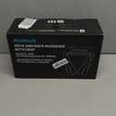 Nekteck Shiatsu Neck Massager with Heat for Pain Relief Deep Tissue, Valentines Day Gifts for Him Her Relaxation Tools, FSA Eligible Back Shoulder Kneading Massage Pillow, HSA Eligible (NOT Cordless) (Black)