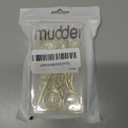 5 Pieces Small Straight Tip Nose Hair Scissor for Grooming, Stainless Steel Multi-Purpose Beauty Grooming Scissors for Facial Hair Removal and Mustache Beard Eyebrows Ear Nose Trimming(Gold)