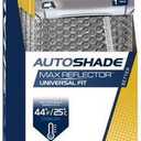 Custom Accessories 63 in. L X 28.5 in. W Silver Foldable Sun Shade