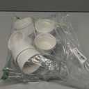 Porcelain Ramekins 4 oz Oven Safe, Small Souffle Dishes for Creme Brulee, Ice Cream, Dipping and Sauces Cup, Ceramic White Mini Baking Bowls Set of 6