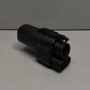 Lectron NACS to CCS Electric Vehicle Adapter with Interlock - (500A/1,000V) - Compatible with Tesla Superchargers - CCS1 EV Fast Charging with Vortex Plus [Check Automaker for Compatibility] - UL 2252