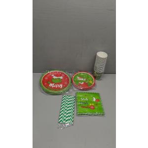 Christmas Party Supplies Tableware Set