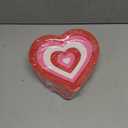 2 x 50 Pcs Valentine's Day Paper Plates Disposable Plates Red Pink Heart Shaped 8.6 x 9.3 Inch Decorative Tableware Dessert Plate for Wedding Anniversary Party Tableware Supplies