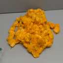 5 PC - 5 feet Marigold Garland |Indian/American Wedding Party Mantle Decoration, Faux Garlands Wedding Garland, Diwali Decoration, Spring Bush Floral! (Golden Yellow (Light Orange))