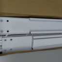 Window AC Support Bracket, No-Drill No-Tool Air Conditioner Support Bracket Adjustable Wall Mount, Heavy Duty Steel Holds Up to 300lbs, Fits Single Or Double Hung Windows, White