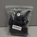 Waterproof Dog Boots for Medium Dogs -Dog Paw Protectors Dog Suspender Boots Anti-Slip Pet Shoes for Outdoor Walking, Reflective Stay-On,Dirt-Proof Comfortable Booties (Black, Medium)