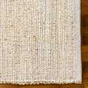 Chardin home 4x6 Jute Cotton Hand Woven Area Rug, Natural Jute/Cream Braided Boho Farmhouse Rug, Rustic Vintage Reversible Natural Fiber Rug for Living Room, Bedroom, Dining Room, Office, or Entryway
