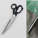 LFI 12" Fiberglass Mat Cutter, Carbon Fiber Scissor, Black