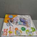 Bright Starts Terazzo Neutral 2 Position Baby Floor Seat Foldable Unisex Multi-Coloured