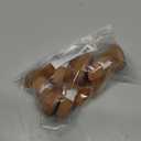 Dog Boots, HiBallBall 4 PCS Dog Shoes for Small Pets Dogs, Anti-Slip Snow Boots, Paw Protectors (Brown, Size4)