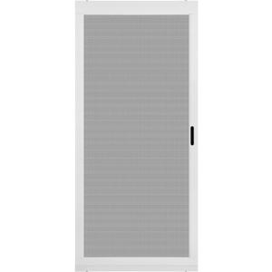 K.D. Heavy Duty Aluminum Sliding Patio Screen Door Kit - 2.5" Frame Insect Proof for Patio Backyard Kitchen and Bedroom (White, 36''x96'')