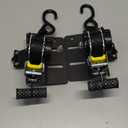 SZYANG 2PCS Retractable Ratchet Straps Compatible with 2019-2025 Chevy Silverado GMC Sierra 1500 Retractable Tie Down Straps Replacement for Chevy Silverado Accessories