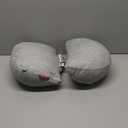 Momcozy Portable Pregnancy Pillow  W Shaped Maternity Support for Side Sleepers, Adjustable Travel Wedge Pillow for Back, Belly, and Hip Relief, Ideal for Pregnant Women, Deep Grey (Regular, Gray)