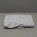 QTLCOHD 100 Pcs Bakery Bags with Window - 5.1 x 4.3 x 11 Inch Tin Tie Tab Lock Small Paper Bread Bags for Homemade Bread, Cookie, Pastry, Loaf, Treat Packaging, Brown | Tin Tie Tab Lock