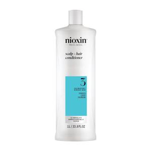 Nioxin System 3 Scalp + Hair Thickening Conditioner for Colored, Dry, & Damaged Hair with Light Thinning | Maintain Vibrant Color | Strengthen & Nourish with Niacinamide & Biotin | Promotes Vitality (33.8 Fl Oz (Pack of 1))