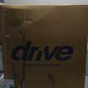 Drive Medical Lightweight Expedition Folding Transport Wheelchair - Ultra Lightweight Mobility Support for Seniors & Adults - Strong Aluminum Frame - Hand Brakes - Compact Folding Travel Chair - Red