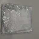 2 x Clear Crossbody Bag w/Slim Pocket Wallet, Waterproof Transparent Bag (White)