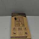 Magnetic Screen Door,Hook&Loop Pet Screen Door Fit Door Size 34" x 80" Heavy Duty Door Screen Magnetic Keep Bugs Out (Black)