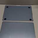 Soonjet CrackGuard for MacBook Air 15 inch Case | M5 M4 M3 M2 2026 2025-2023 | Anti-Crack Upgrade |100% Match Official Color | Hard Shell Laptop Cover | A3448 A3241 A3114 A2941 | Midnight Clear