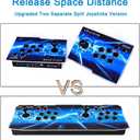 GWALSNTH 50500 in 1 Pandora Box Ultra Arcade Games Console, Plug and Play Video Games,1280X720 HD Display,49 Games Emulators,256GB TF Card,Up to 4 Players,Splited Type