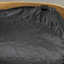 Dog Car Seat for Large Medium Dogs,Washable Pet Car Seat Under 55 lbs or 2 Small Dogs,Dog Booster Seat with Thick Cushion,2 Safety Leashes Travel Car Dog Bed (Black/Brown)