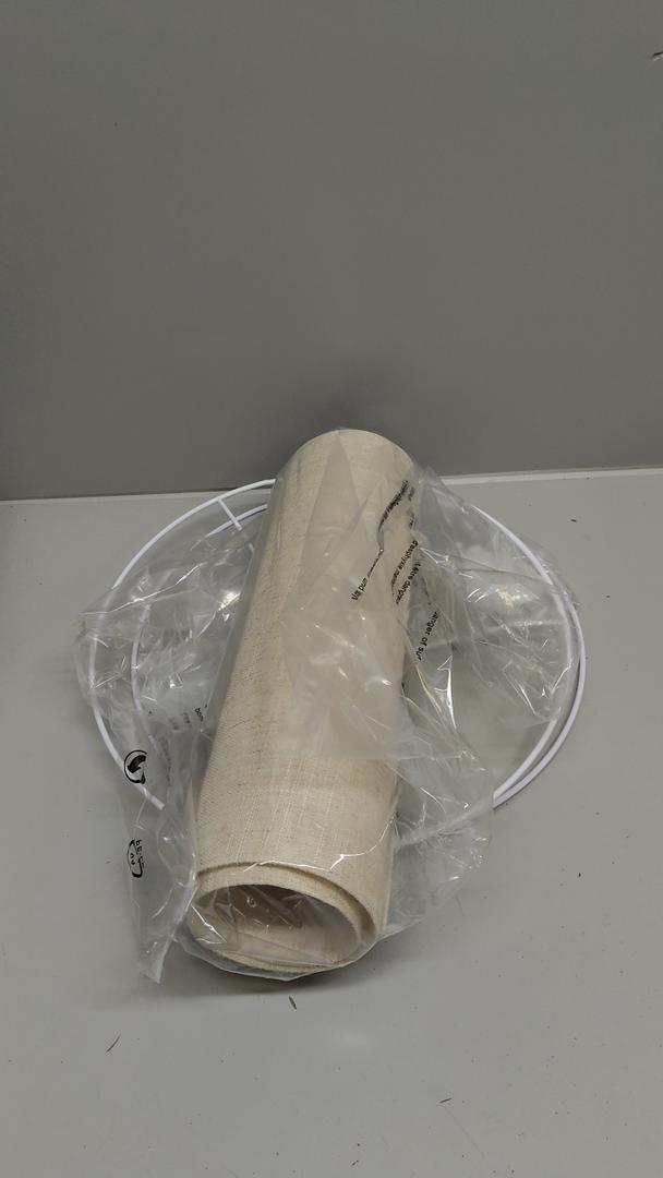 Beige Linen Tall Drum Lampshade, 11" Top x 11" Bottom x 12" High Lamp Shade, Lamp Shade Replacement for Table and Floor Lamps, Pendant Light，Handcrafted Lampshade，Easy Assembly