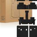 3W Floor Mats & Cargo Liner with Backrest Mats for 2025-2020 Kia Telluride 7&8 Seats, TPE All Weather Custom Fit Floor Liners with Full Set Kia Telluride Floor Mats & Trunk Mats Accessories, Black