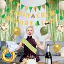 Roetyce Camp Bachelorette Party Decorations, Green Bride To Be Sash Veil Fringe Curtain, Cabin Crew Before I Do Banner Balloons Temporary Tattoos Kit, Camping Themed Bridal Shower Wedding Decorations