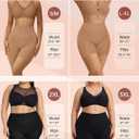 OEAK Tummy Control Shapewear for Women Seamless Girdle High Waisted Body Shaper Underwear Panty Smooth Under Dress Shapewear (Beige, L)