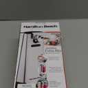 Hamilton Beach Extra-Tall Electric Automatic Can Opener with Easy-Clean Detachable Cutting Lever, Cord Storage, Knife Sharpener, Brushed Stainless Steel (76700)