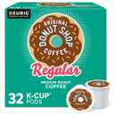 The Original Donut Shop Regular, Single-Serve Keurig K-Cup Pods, Medium Roast Coffee Pods, 32 Count (EXP 05/19/28)