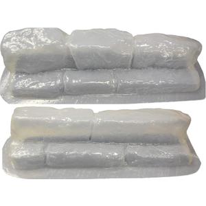 Set of Flagstone Rock Look Plastic Craft Molds use Concrete or Cement to Make Your own Patio Borders and Edgers 5021